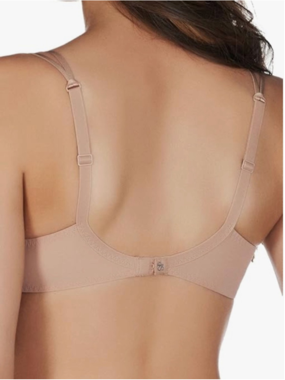 Simone Perele Paris beige tan Amour 3D plunge underwire spacer t shirt bra 34 C - Picture 2 of 16